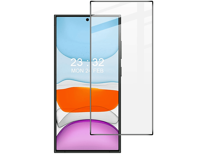 WIGENTO 2x Full Display H9 Schutz Folie Schutzglas(für Samsung Galaxy S24 Ultra) | Displayschutzfolien & Gläser