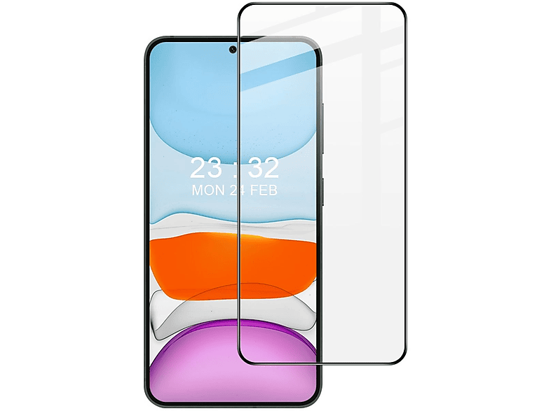 WIGENTO 2x Display H9 Full Hart Glas Schutzglas(für Samsung Galaxy S24 Plus)