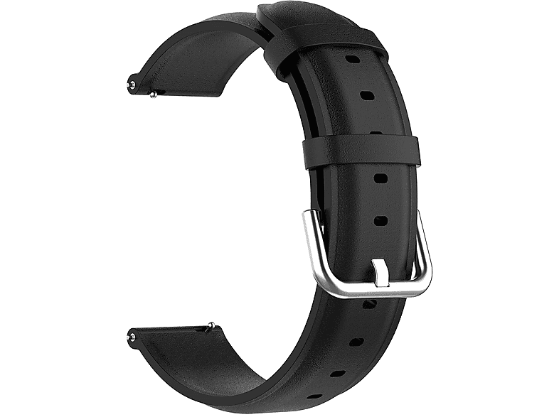 Meliya Leder-Uhrenarmband – 18, 20 Oder 22 Mm Breite, Schnellverschluss, Genarbtes Leder, Für Smartwatches & Uhren