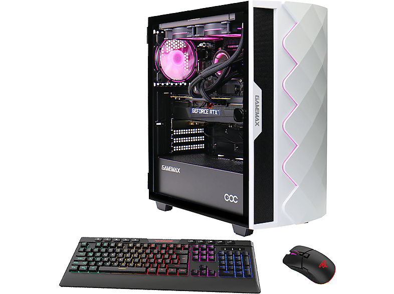 Super™, 7245, Windows RAM, Diamond Microsoft 11 Bit), Gaming-PC Intel® TB Core™ mit RTX™ 4080 NVIDIA i7 2 SSD, GB Prozessor, WT GeForce GB (64 32 Home 16 GAMEMAX