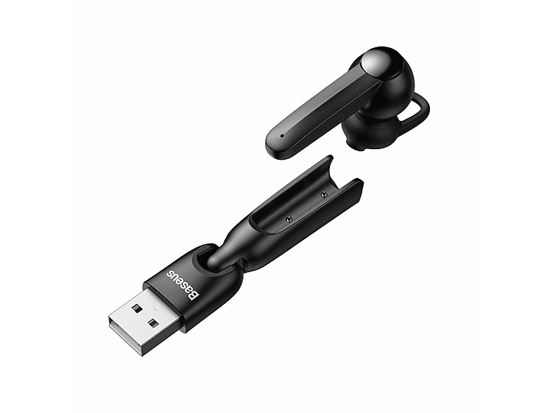Schwarz + 5.0 USB-Dockingstation, A05 BASEUS Kopfhörer Bluetooth Bluetooth Over-ear