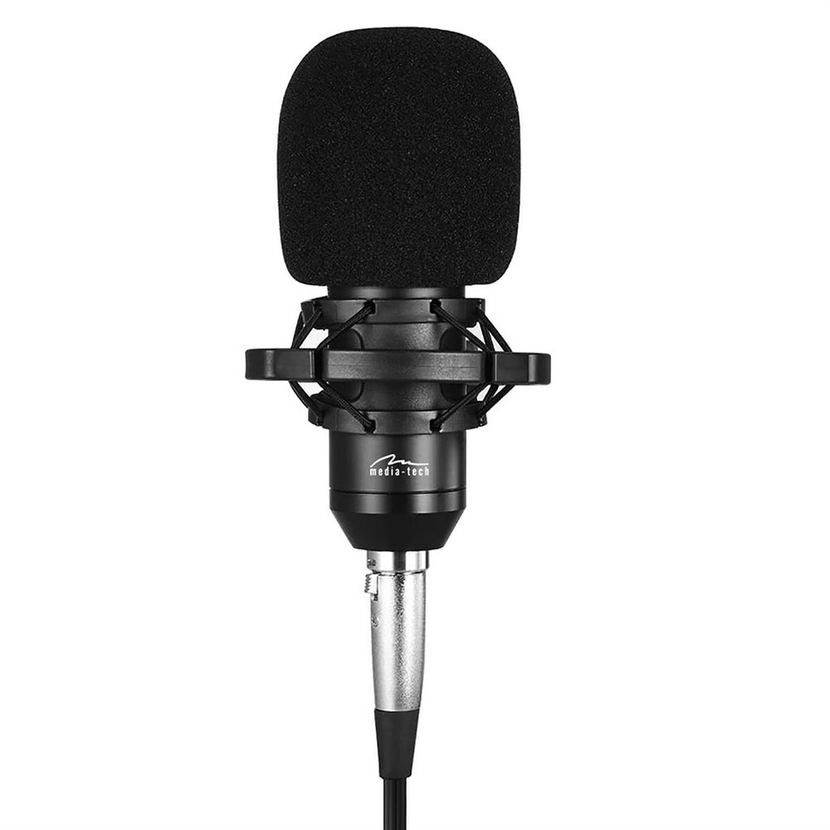 MEDIA Mikrofon TECH MT397K Schwarz