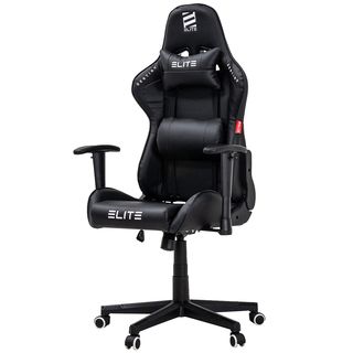 ELITE  DESTINY MG200 | Mit Kissen - Ergonomischer Gaming Stuhl, Schwarz