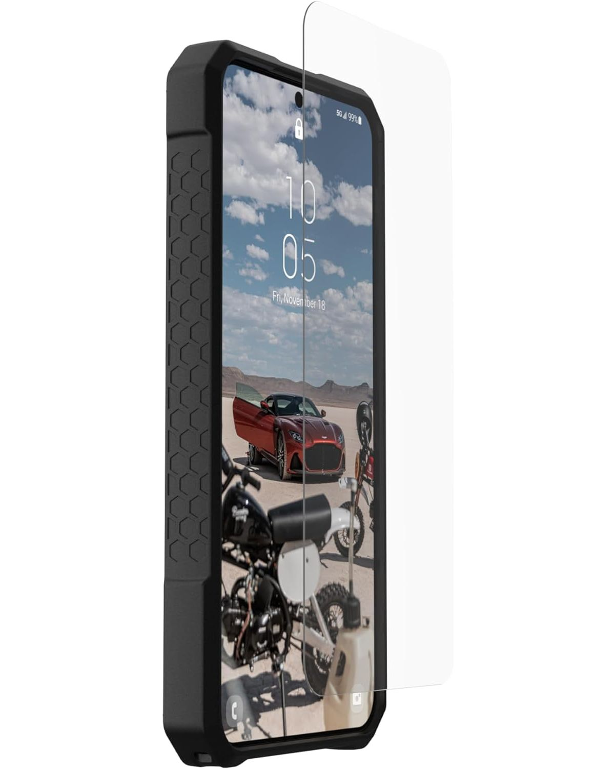 5G) Displayschutzglas(für Tempered Glass Samsung URBAN Galaxy S24 Displayschutzfolie GEAR PLUS ARMOR