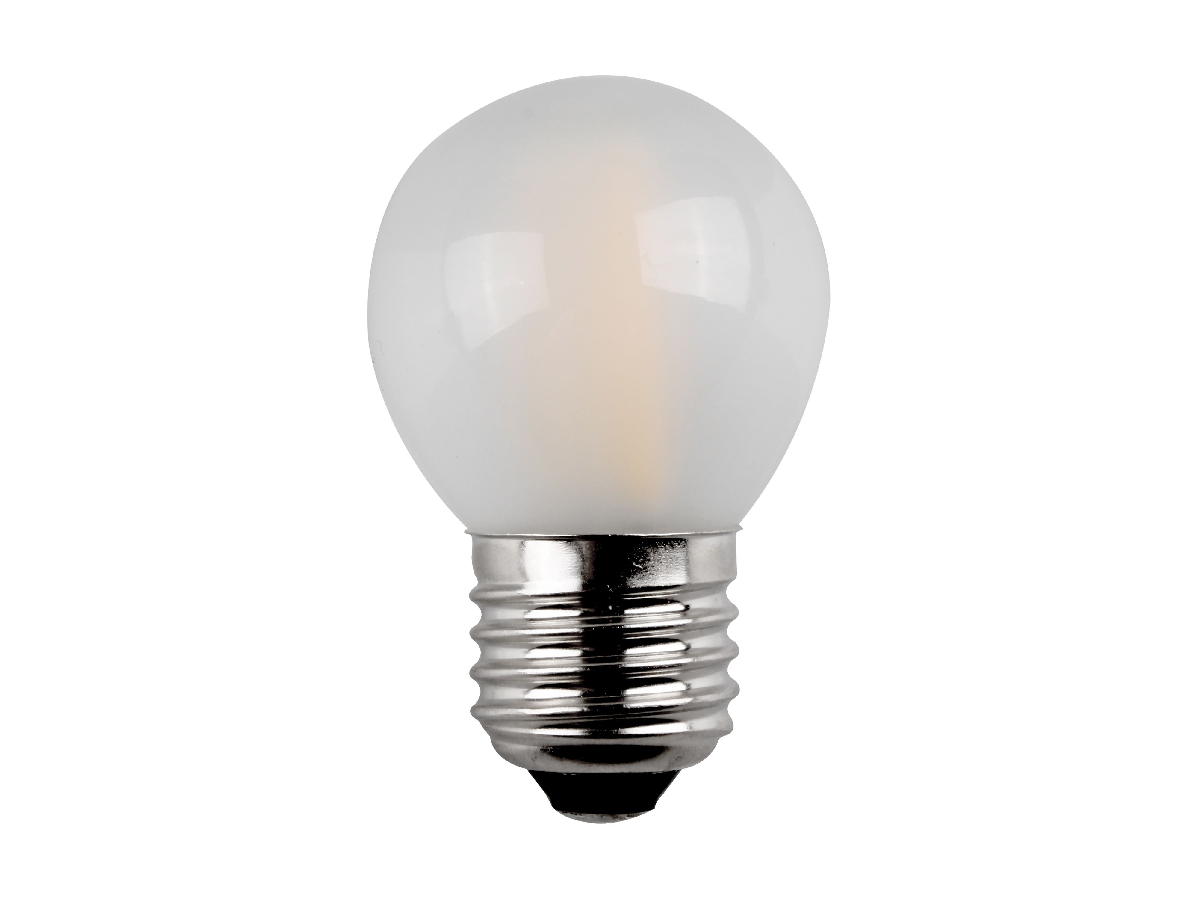MÜLLER-LICHT LED-Filament-Lampe, matt, LED-Lampe 470lm, E27, EEK: 4,5W, 2700K F