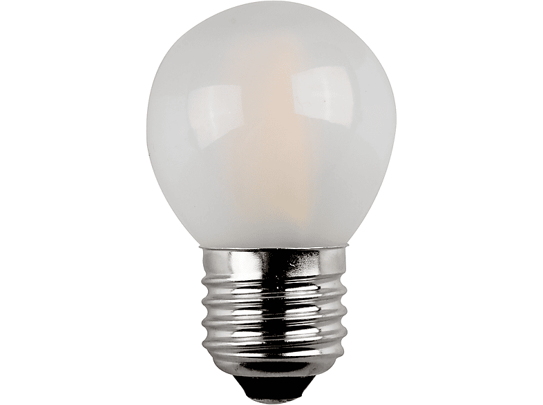 MÜLLER-LICHT LED-Filament-Lampe, matt, E27, LED-Lampe 4,5W, 2700K EEK: 470lm, F