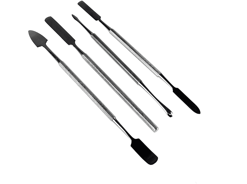 IFIXIT Metal Spudger Set, Werkzeug-Set 4 schwarz Werkzeuge, Hebeln zum Tools mit Opening