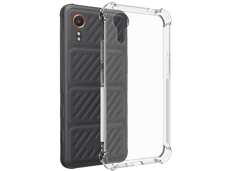 MTB MORE ENERGY Clear Transparent Xcover Schutz Hülle, 7, Samsung, Armor Backcover, Galaxy Case