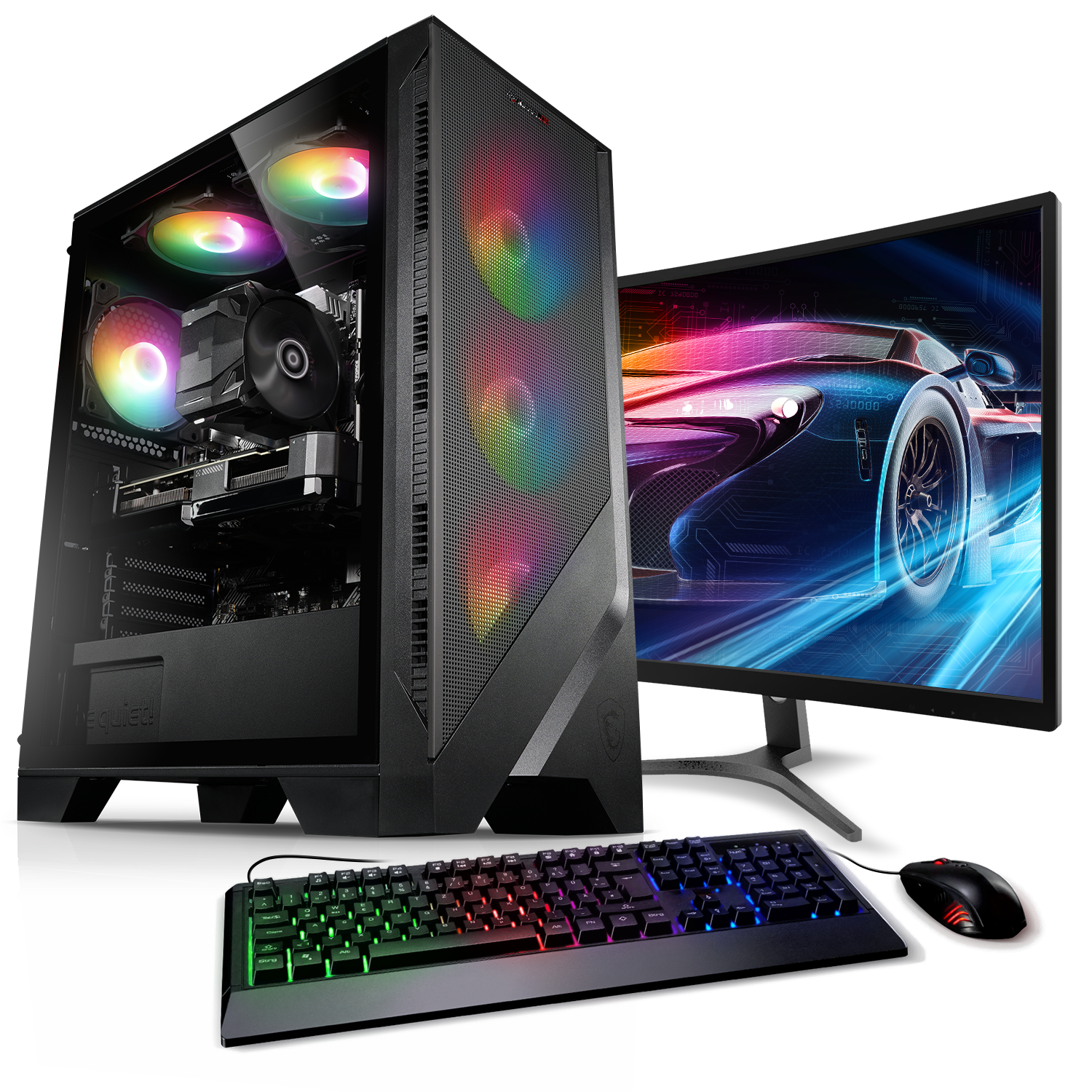 KIEBEL Cobra IV AMD Ryzen 3050, 1 RAM, 5500, mit RTX 16 SSD, Ryzen 5500 8 Prozessor, TB 5 Komplettsysteme Gaming GeForce GB 5 GB