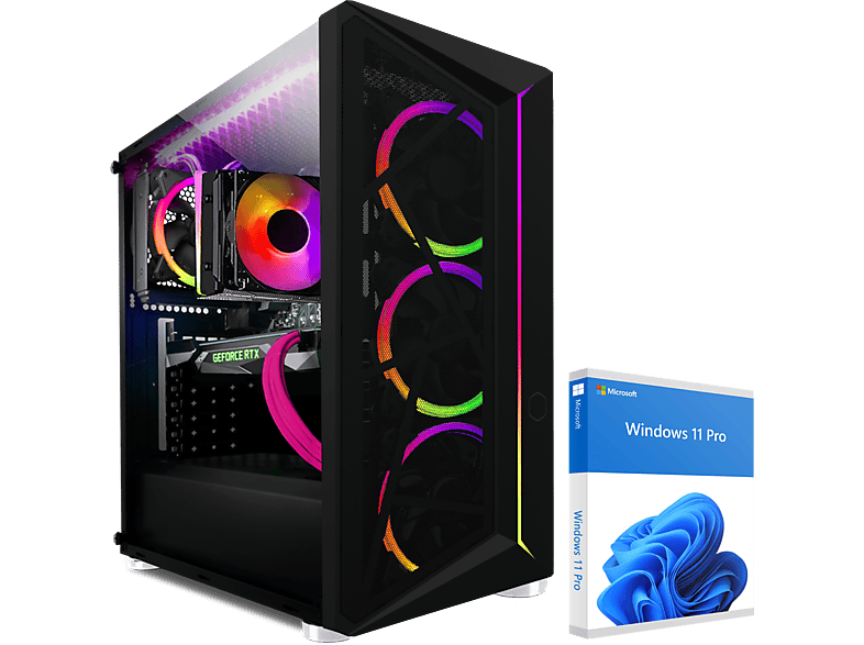 GB 4060, GB 1000 8 HDD, Core Core™ GB Pro, GB Gaming Intel Prozessor, RTX™ 11 NVIDIA 2000 i9 11900KF, 32 PC Intel® RAM, Windows mit GeForce KRAFTPC SSD, i9