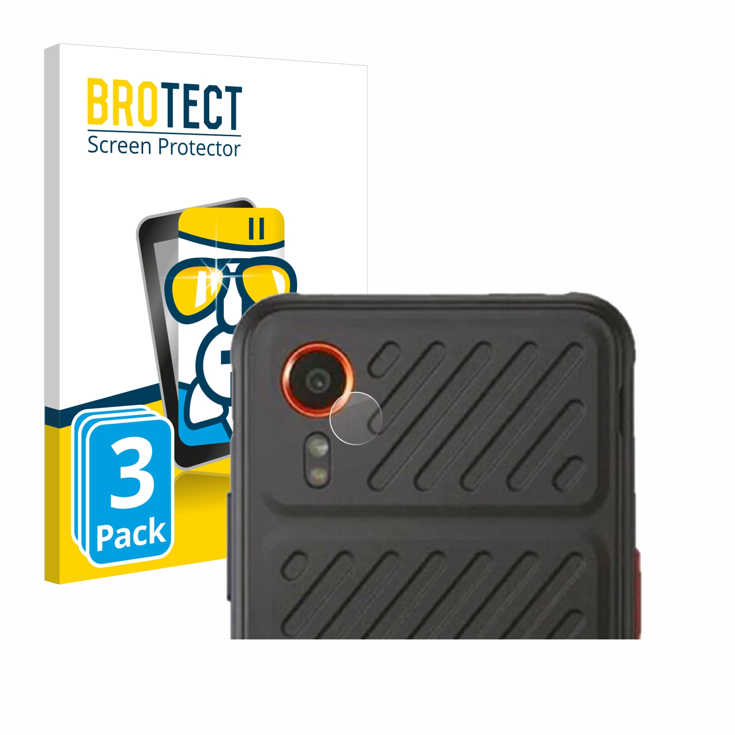 Airglass klare Schutzfolie(für Samsung Galaxy 3x XCover BROTECT 7)