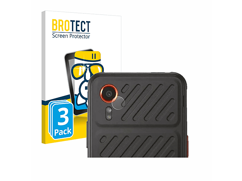 BROTECT 3x XCover Airglass Samsung klare 7) Schutzfolie(für Galaxy