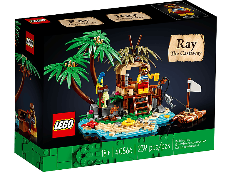 Bausatz Schiffbrüchige 40566 der LEGO Ray