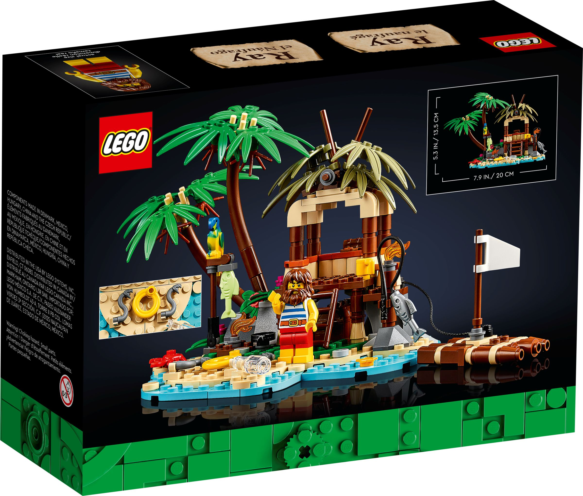 LEGO Ray Bausatz 40566 Schiffbrüchige der