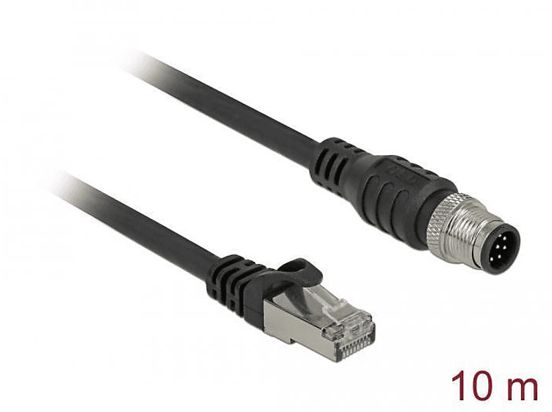 Schwarz DELOCK RJ45, 84926