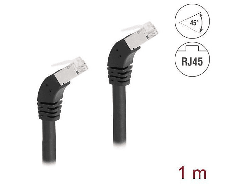 Schwarz RJ45, 80275 DELOCK