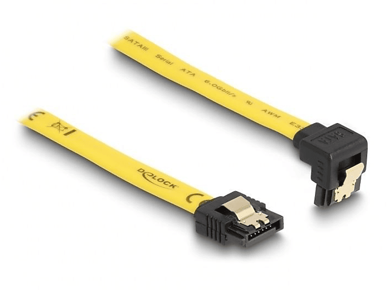 82469 Kabel, Gelb SATA DELOCK