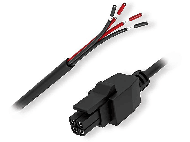 TELTONIKA Teltonika PR2PL15B Power Cable with 4-way open wire Netzwerk Stromkabel, Schwarz | Kabel & Adapter