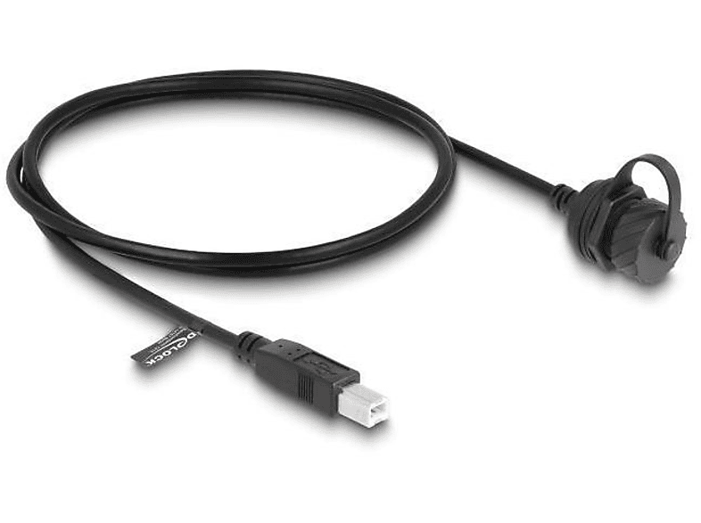 DELOCK 88011 USB Kabel, Schwarz