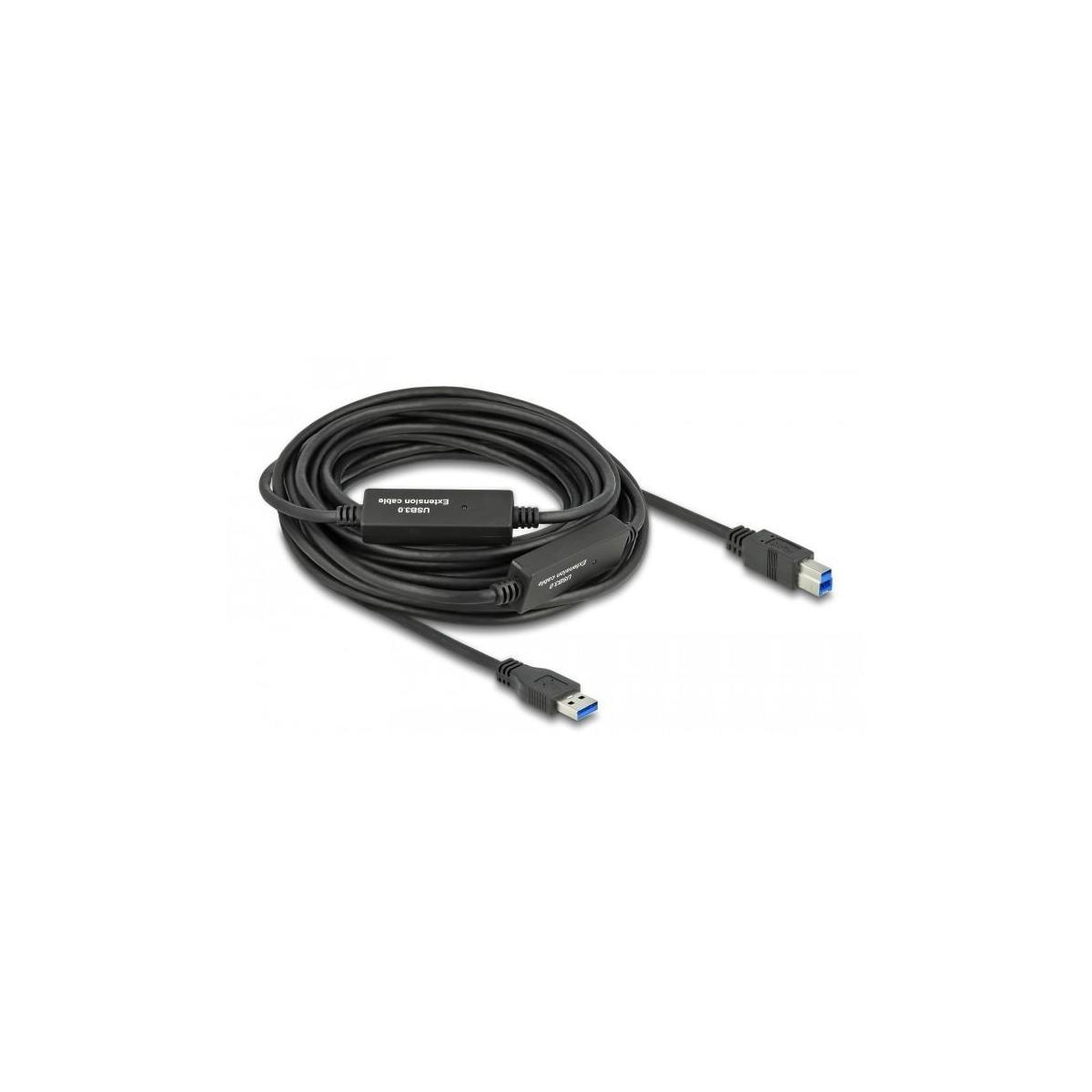 Kabel, Schwarz DELOCK USB 85380