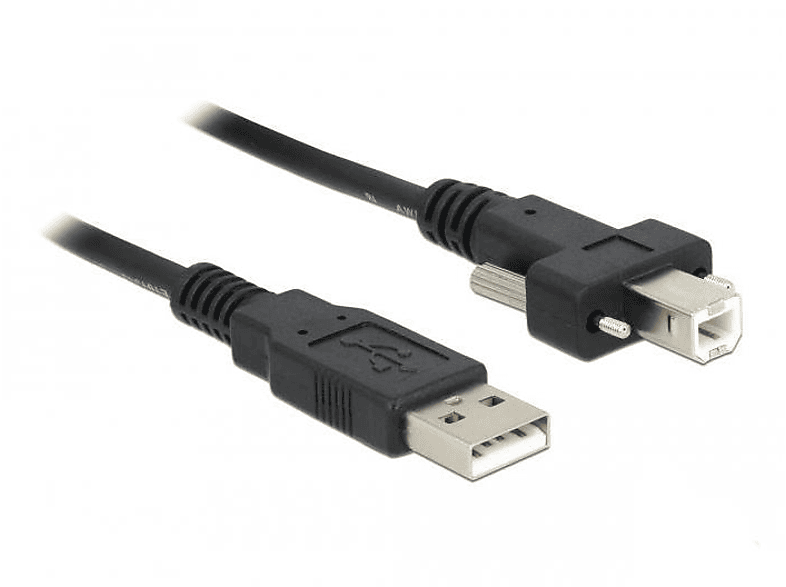 DELOCK 83595 USB Kabel, Schwarz