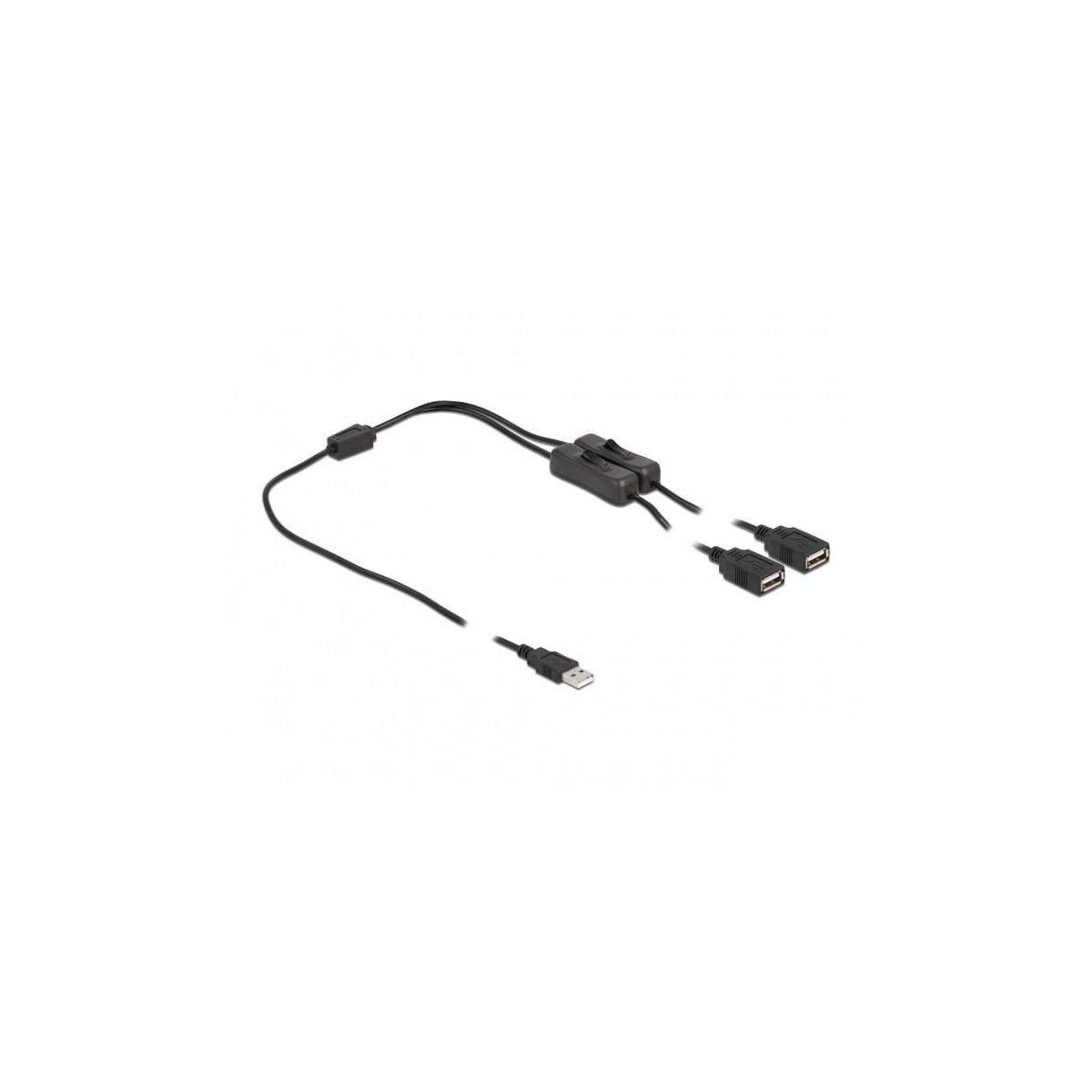 Kabel, USB 86803 DELOCK Schwarz