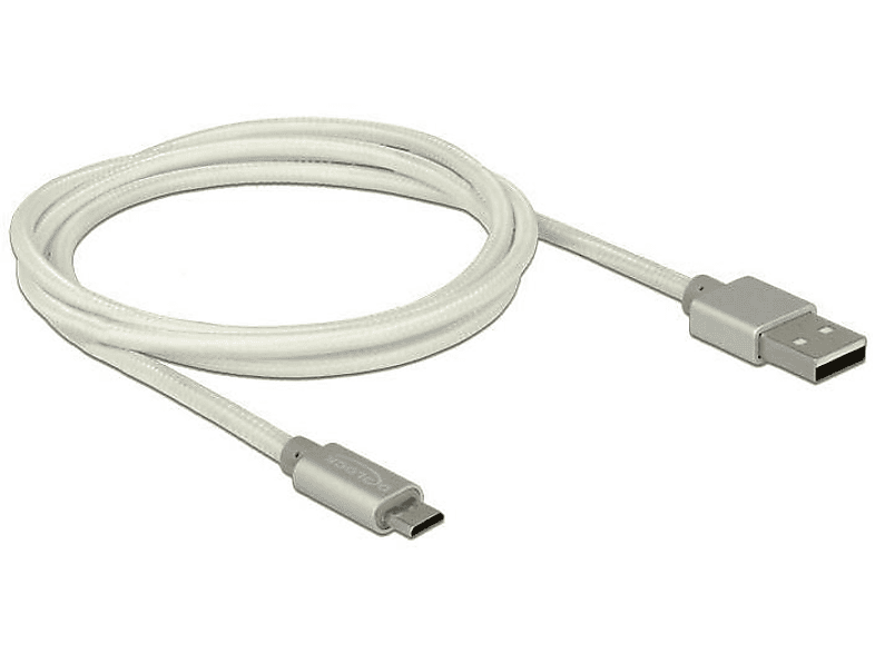 DELOCK USB Kabel, 83916 Weiß