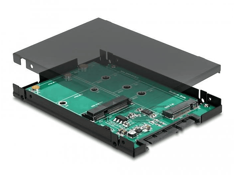 DELOCK 62866 Adapter, Mehrfarbig