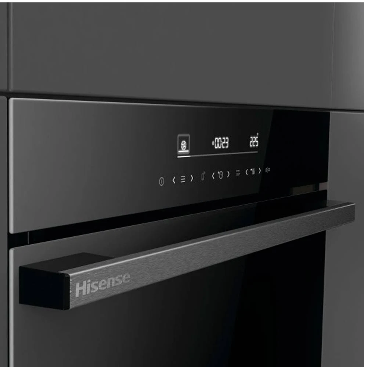 HISENSE BI65346PDBGWIFI 77 L 3500 W A+ Nero FORNO INCASSO Capacità 77 l, dimensoni: L 60 cm - A 60 cm - P 57 cm, Nero, classe A
