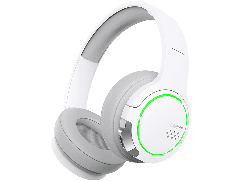 Weiß Bluetooth EDIFIER Over-ear Bluetooth-Kopfhörer G2BT,