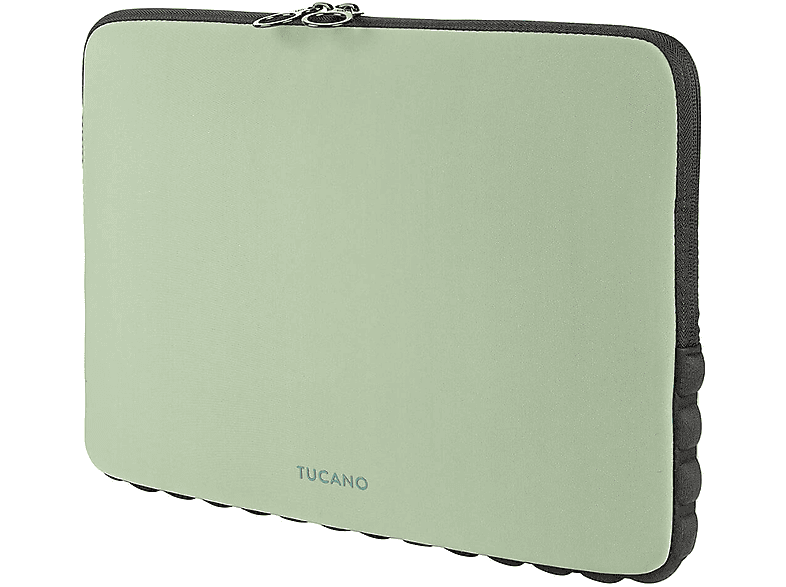 TUCANO Second Skin Offroad Notebook Tasche Sleeve für Universal Neopren, Grün