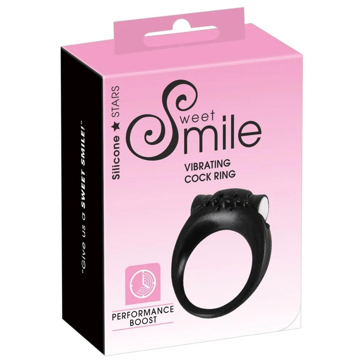 Vibrating Vibrator Cock SWEET SMILE Ring