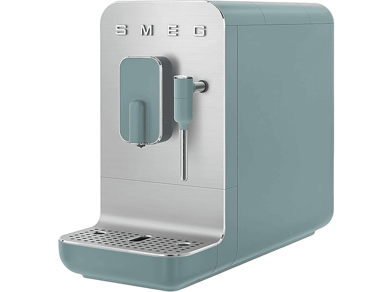 SMEG  BCC02EGMEU Kaffeevollautomat Emerald Green | Kaffeevollautomat mit Milchschlauch