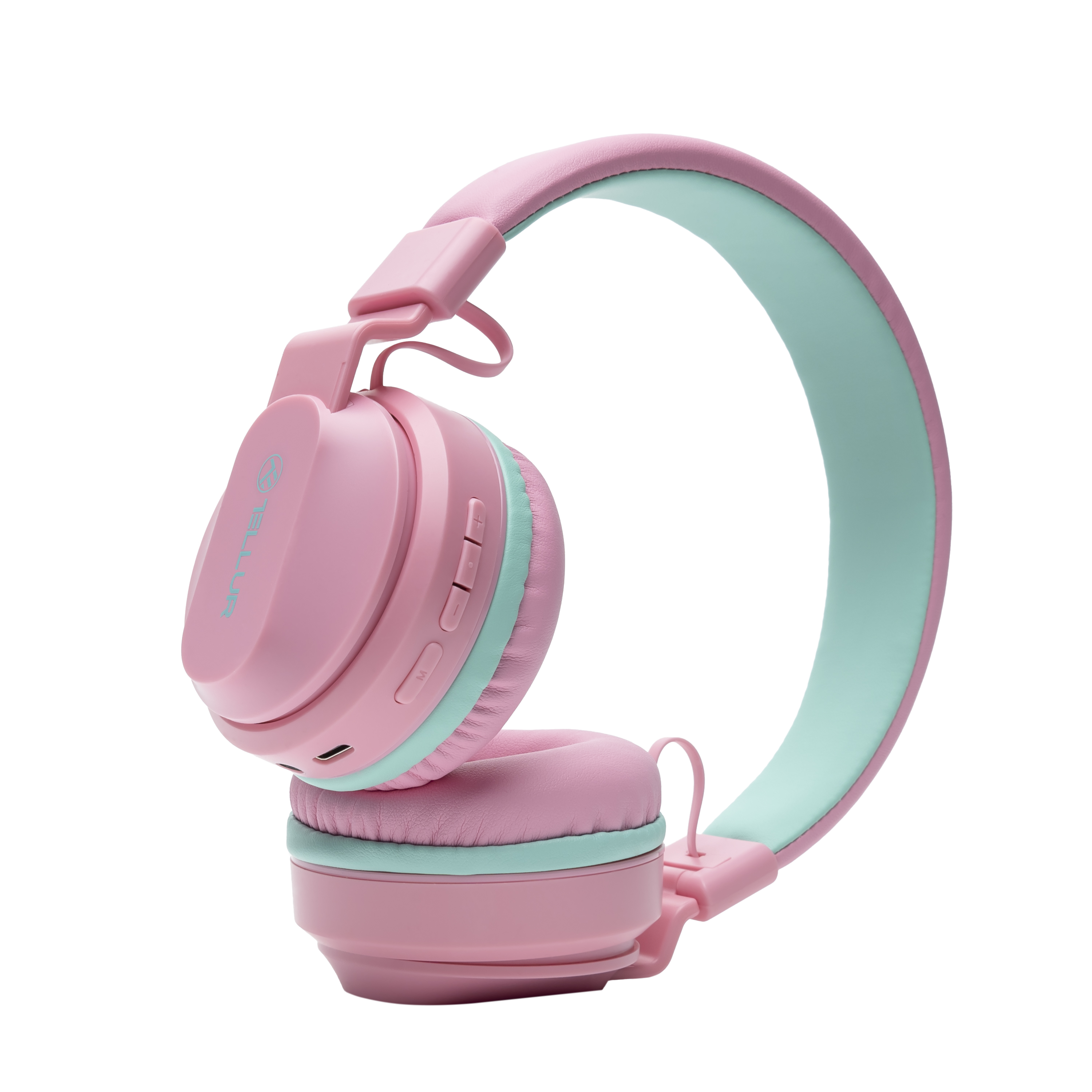 Buddy, Bluetooth Kopfhörer Over-ear TELLUR Bluetooth Pink
