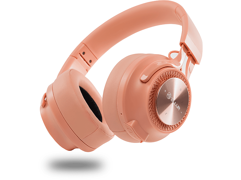 TELLUR Feel, Over-ear Bluetooth Kopfhörer Bluetooth Pink