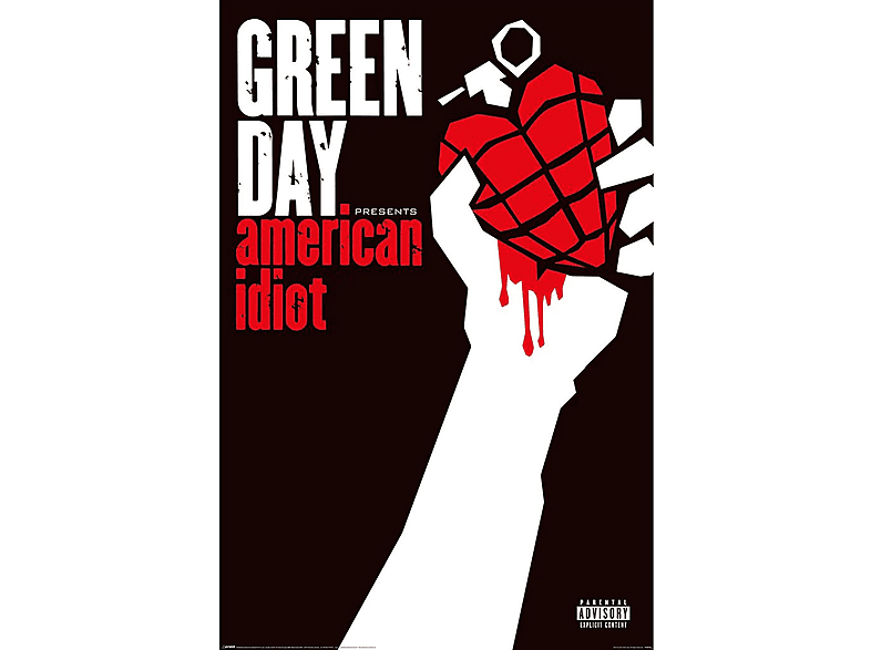 Green Day Poster American Idiot Album SATURN