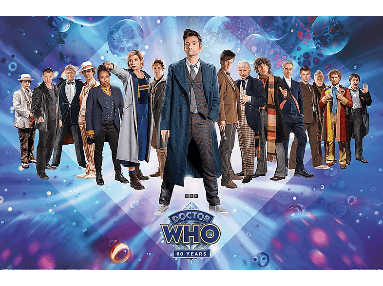 Doctor Who Poster 60th Anniversary Mediamarkt