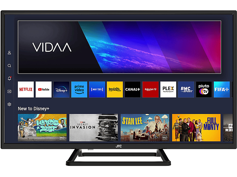 JTC EVOIIS32H LED TV (Flat, 32 Zoll / 80 cm, HD, SMART TV) | MediaMarkt