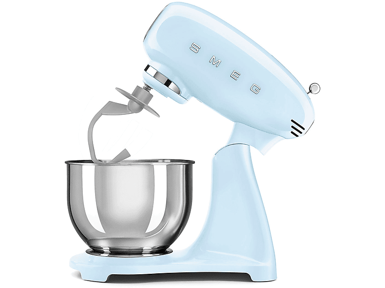 Watt) Pastellblau Küchenmaschine (800 SMF03PBEU SMEG