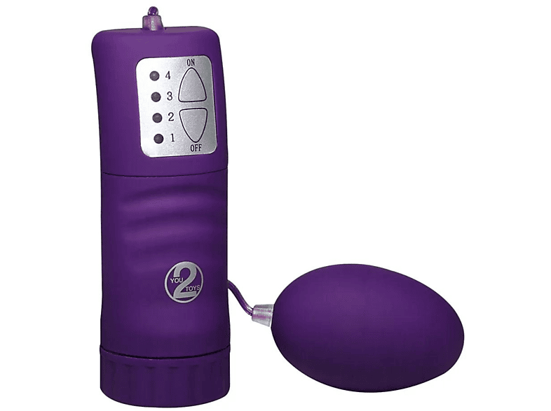Vibrator Purple Velvet Pill YOU2TOYS