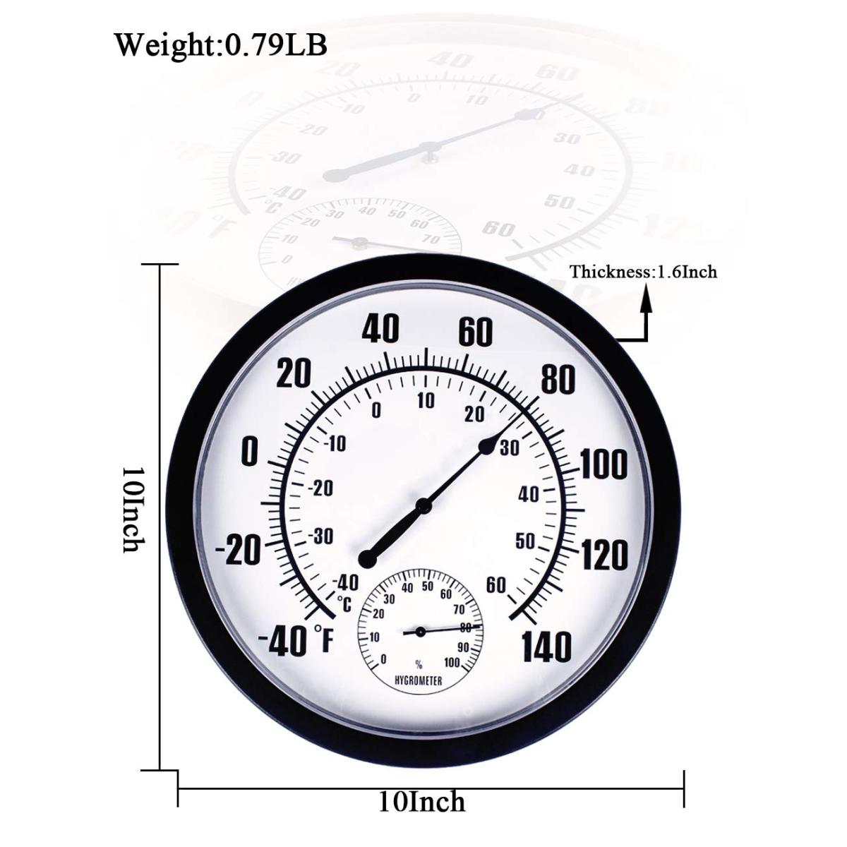 ELKUAIE Temperatursensor Industriethermometer