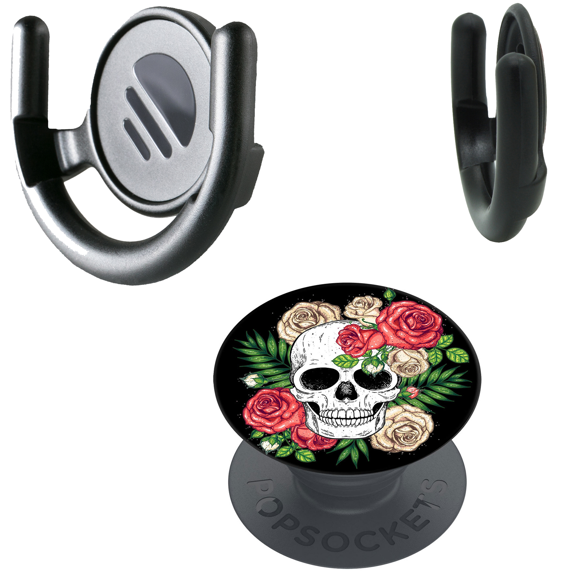 POPSOCKETS PopMount + PopGrip Handyhalterung, Roses Bitter