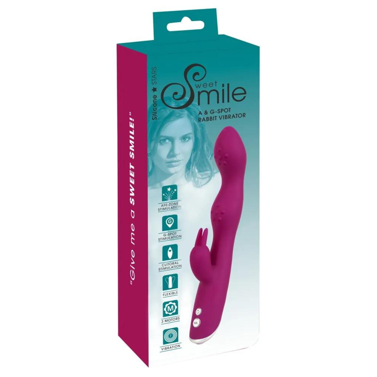 SWEET SMILE A & Vibrator Rabbit Vibrator G-Spot