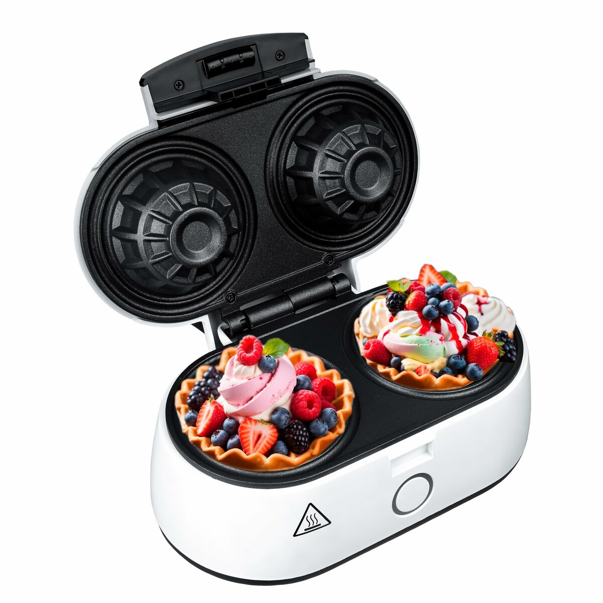 ADLER AD 3062 Waffeleisen Weiß | MediaMarkt