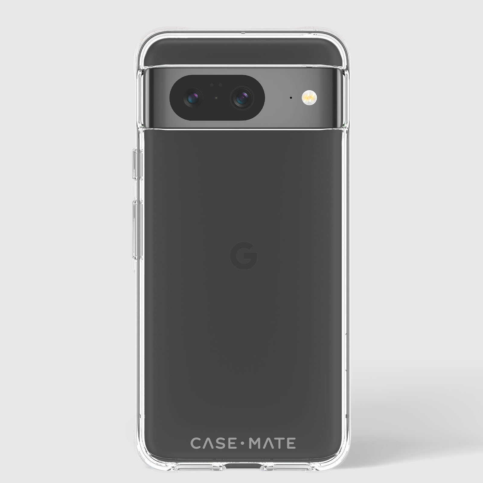 CASE-MATE Signature Clear, 8, Google, Backcover, Transparent Pixel