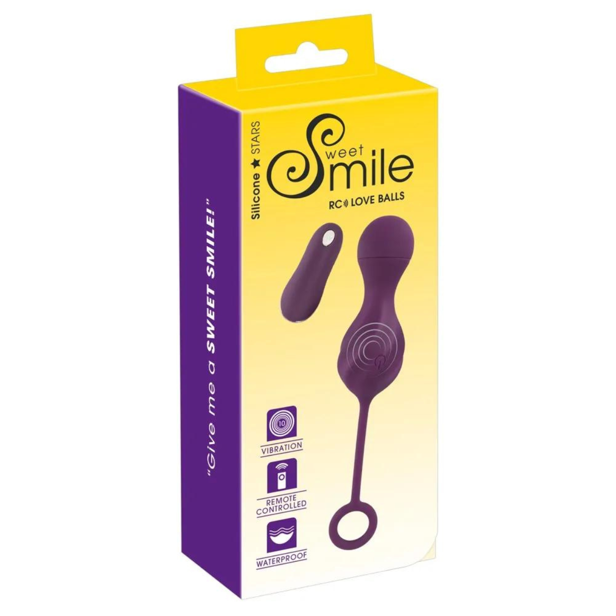 SWEET SMILE Remote Balls Vibrator Controlled Love