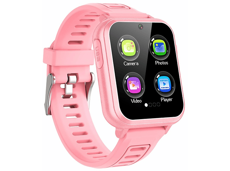 ELKUAIE S16 Smartwatch Plastik, Rosa | Weitere Smartwatches