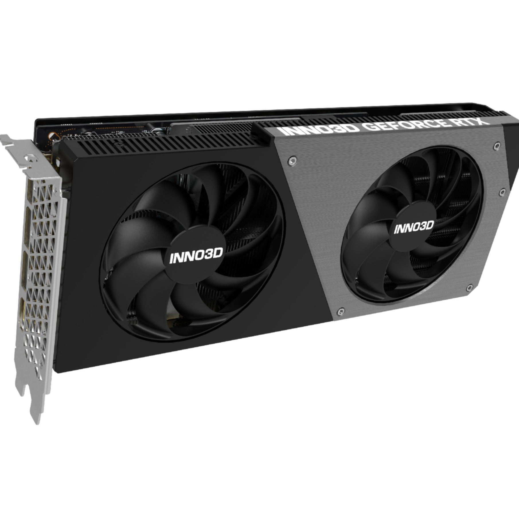 INNO3D GEFORCE RTX 4070 Grafikkarte) TWIN (NVIDIA, SUPER Ti X2