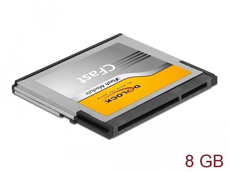 54086, 140 Flash MB/s DELOCK GB, MLC Speicherkarte, 8