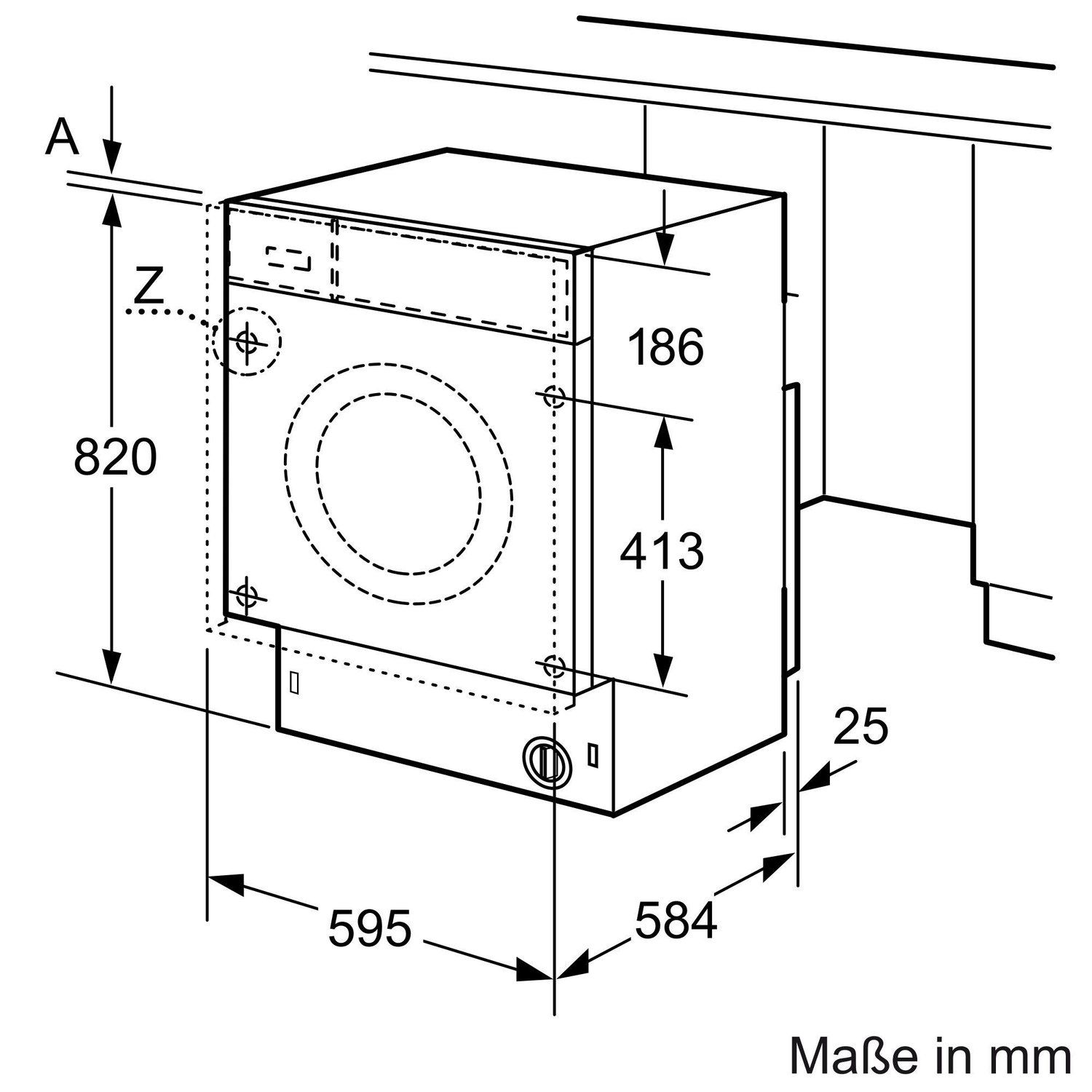 SIEMENS REFURBISHED (*) 9 / 1551 Waschmaschine Serie kg Vormisch-Technologie (9 8000 ÖkoMix U/Min.) kg, mit WK14D543